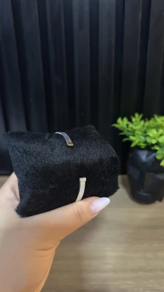 BRACELETE - QUADRADO PRATA ESCOVADO na internet