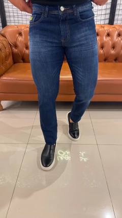 CALÇA JEANS BOSS - AZUL ESCURO - comprar online
