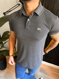 GOLA POLO LACOSTE BASIC -CHUMBO na internet