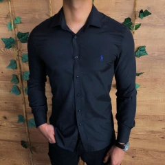 CAMISA SOCIAL RALPH LAUREN - PRETA