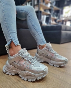 Zapatilla Cazzu Street Plateada - tienda online