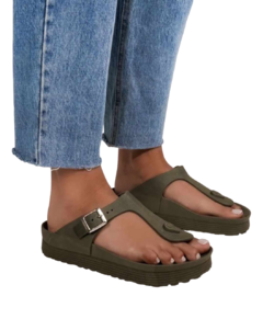 Ojota Sand Verde Militar