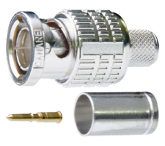 CANARE BCP-C4F, Slim BNC Crimp Plug for L-4CFB and Belden 1505A Cable. - comprar online