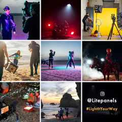 Litepanels Gemini 1x1 Soft RGBWW LED Panel - tienda online