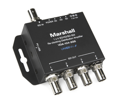 MARSHALL VDA-104-3GS - 1 x 4 3G/HD/SD-SDI Reclocking Distribution Amplifier