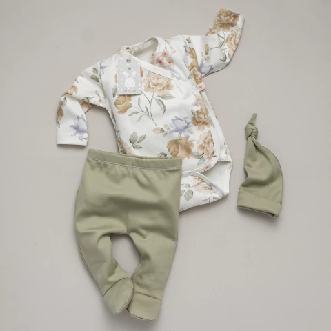 Anabel | Body cruzado + ranita y gorro - comprar online