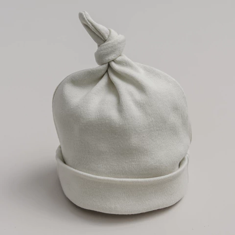 OUTLET - Gorrito con nudo | Cemento - comprar online