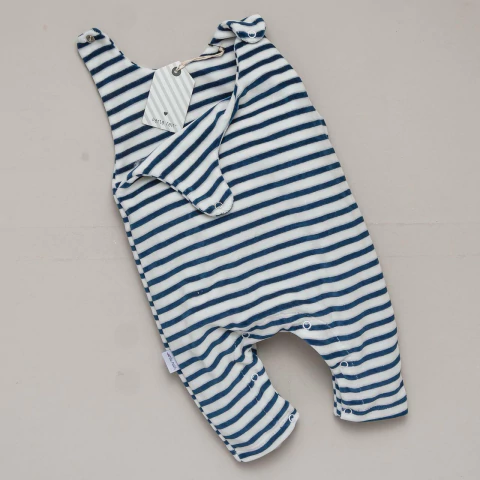 RAYITAS MARINO | Chinito plush rayado - comprar online