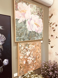 Quadro "flores rosadas" na internet