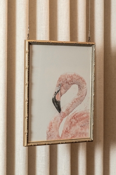 Quadro flamingo - comprar online