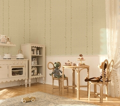 Papel de Parede Linhas de plantas - verde - comprar online