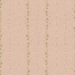 Papel de Parede Linhas de plantas - sépia na internet
