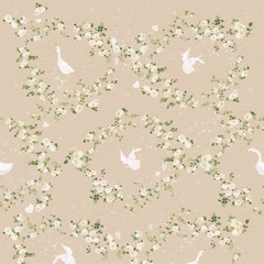 Papel de Parede - Patinhos - rosê - comprar online