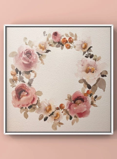 Coroa peônias - loja online