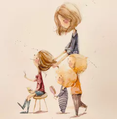 A trança - Lu Simão Arte Emoção e Memória Lltda