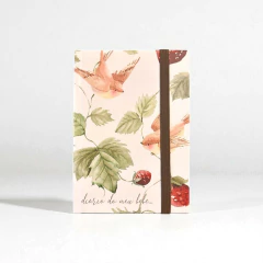 Diário do bebê - Morangos vermelhos - comprar online