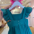 Vestido Verde Happy Time Mon Sucré - Petit de Luxe - Feita para sua princesa