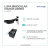Lupa Binocular Manos Libres con Triple Luz Led - Galileo + Pilas Incluidas en internet