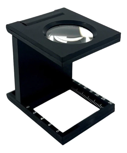 Lupa Cuenta Hilos Waltex - Alta Resolución 5x Ø25mm