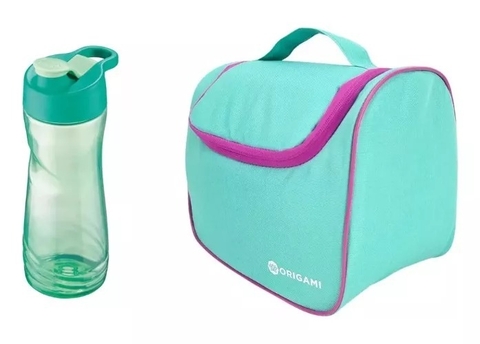 Set Lunchera Origami+botella Maped 500ml Plastico