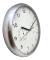Reloj De Pared Plateado Redondo Con Termohigrómetro en internet