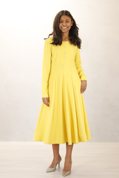 Vestido Jasmine Manga Longa - VJL - loja online