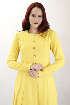 Vestido Jasmine Manga Longa - VJL - loja online
