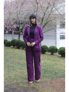 Conjunto Calça e Blazer Linho - CBL - comprar online