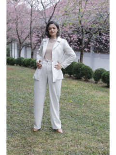 Conjunto Calça e Blazer Linho - CBL