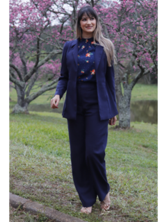 Conjunto Calça e Blazer Linho - CBL