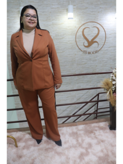 Conjunto Calça e Blazer Linho - CBL - comprar online