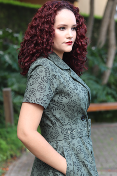 Vestido Megan com Manga - GCM - loja online