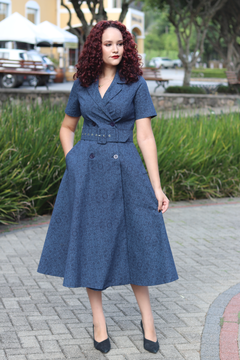 Vestido Megan com Manga - GCM - comprar online