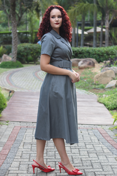 Vestido Megan com Manga - GCM