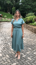 Saia Midi Viscose - SVI na internet