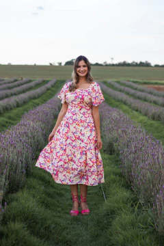 Vestido Midi Liz - VML - SSS Modas Ltda