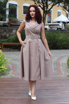 Vestido Megan Sem Manga - GSM na internet