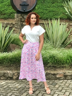 Saia Midi Viscose - SVI na internet