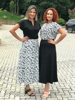 Saia Midi Viscose - SVI - loja online