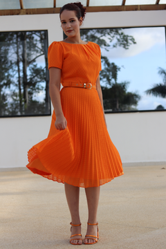 Vestido Plissado Anne - VPA - comprar online
