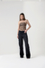 Calça Wide Leg Jeans Black