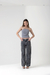 Calça Reta Paula Jeans Black