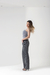 Calça Reta Paula Jeans Black - comprar online