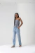 Calça Reta Paula Jeans Com Bolsos - comprar online