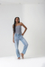 Calça Reta Paula Jeans Com Bolsos na internet