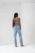 Calça Reta Paula Jeans Com Bolsos - BLD Jeans