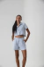 Short Linho Azul na internet