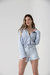 Camisa Linho Azul