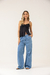Calça Wide Leg Fluida Clara na internet