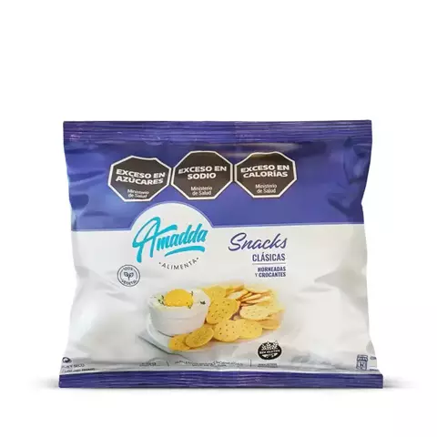 Galletitas Crackers Clásicas AMADDA x 75g Celinda Alimentos sin TACC